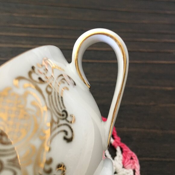 Seltmann Weiden Bavaria Wien Coat of Arms Porcelain Teacup & Saucer Set - Picture 12 of 13